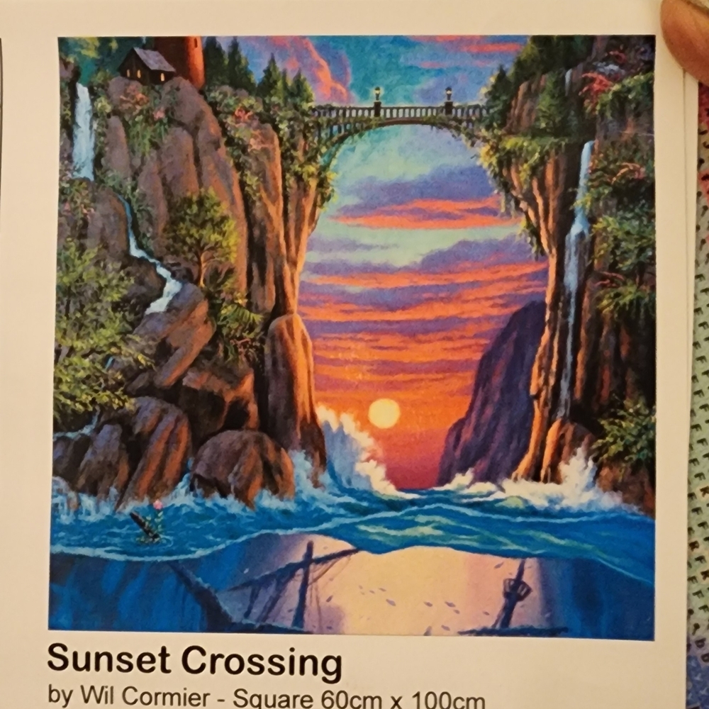 Sunset Crossing Diamond Painting Kit
